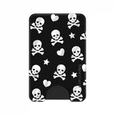 Chrome Skulls MagSafe Wallet