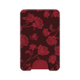 Dark Cherry Floral MagSafe Wallet