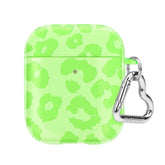 Key Lime Leopard AirPod Case
