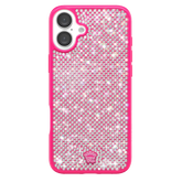 Hot Pink Caviar Crystals iPhone Case