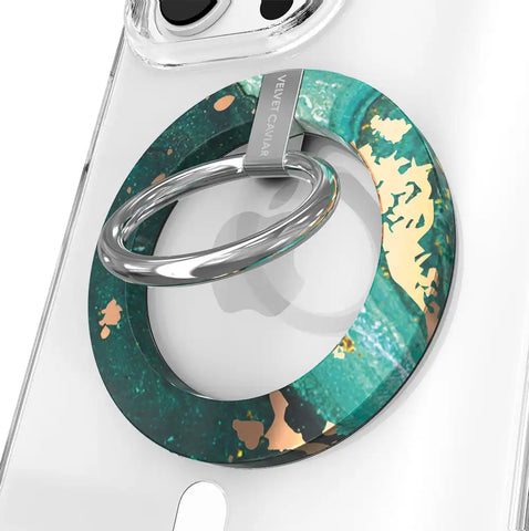 Emerald Marble MagSafe Grip Ring