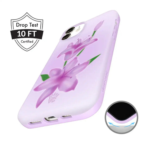 Love Spell Lily Floral iPhone Case