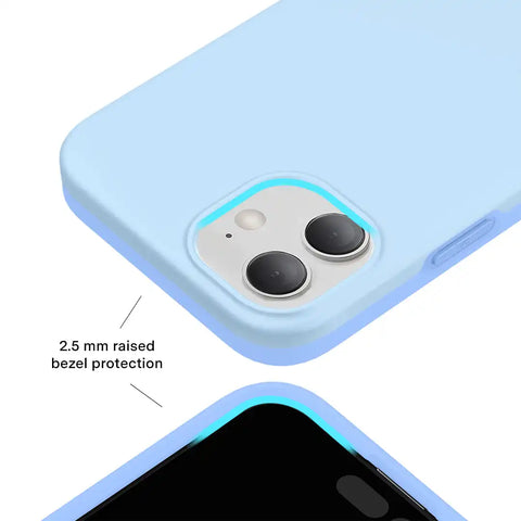 Cotton Candy Blue iPhone Case