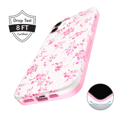 French Rose Floral iPhone Case
