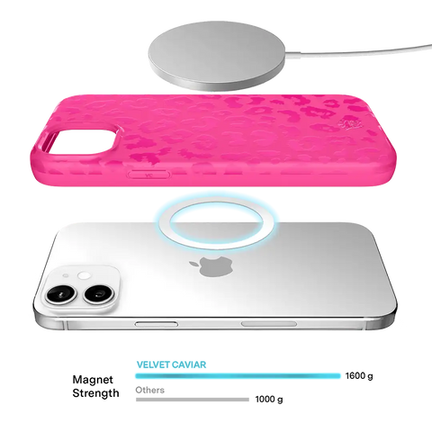 Even Hotter Pink Leopard iPhone Case