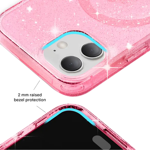 Pink Stardust Glitter iPhone Case