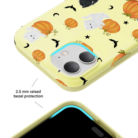Purrfect Pumpkins iPhone Case