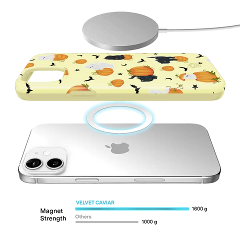 Purrfect Pumpkins iPhone Case