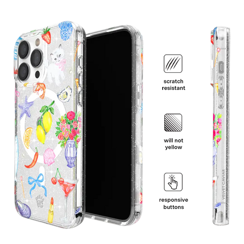 Dolce Vita Glitter iPhone Case
