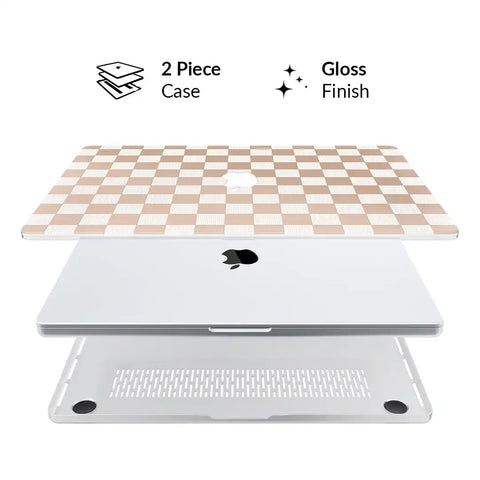 Nude Vibe Check MacBook Case