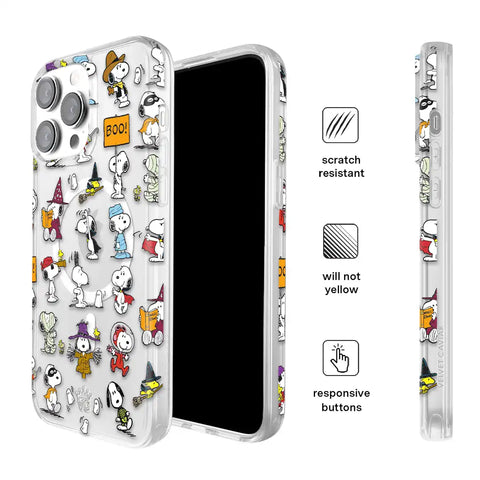 Snoopy Spooky Moods iPhone Case