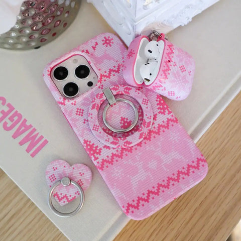Bubble Gum Sweater Phone Ring