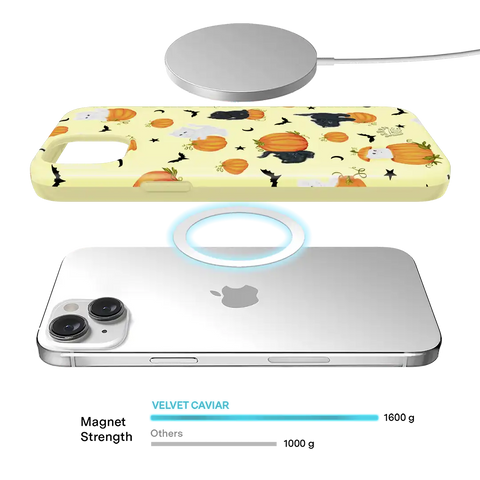 Purrfect Pumpkins iPhone Case