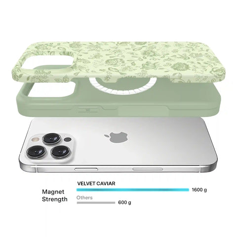 Storybook Sage Floral iPhone Case