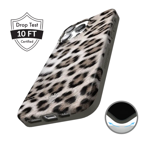 Arctic Leopard iPhone Case