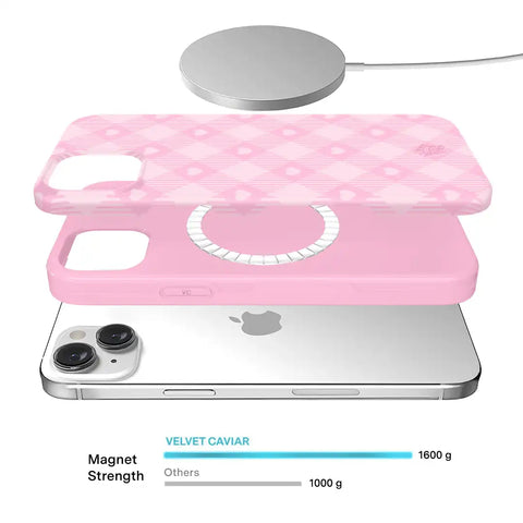 Dolly Pink Gingham iPhone Case