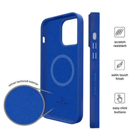 Cobalt Blue iPhone Case