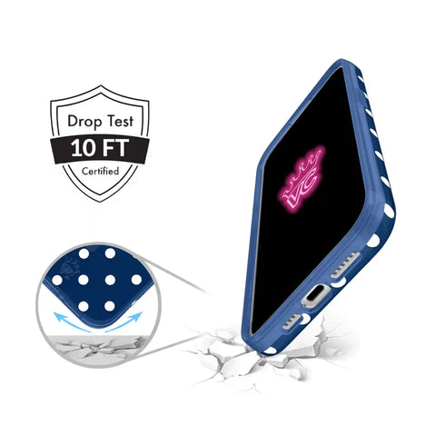 Midnight Polka Dot iPhone Case
