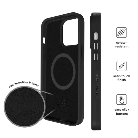 Just Black iPhone Case