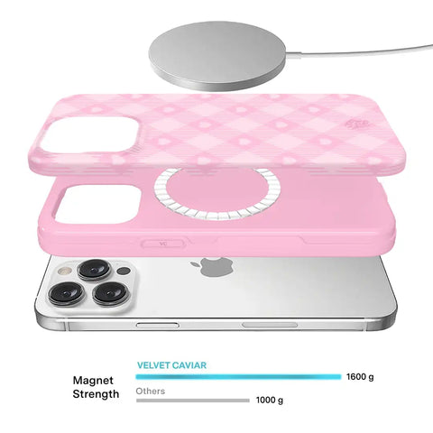 Dolly Pink Gingham iPhone Case