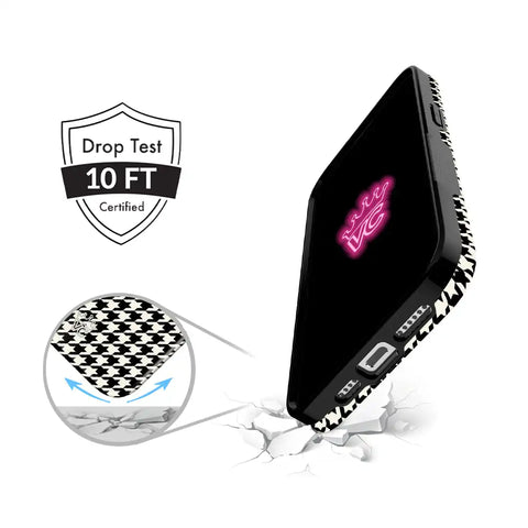 Houndstooth iPhone Case