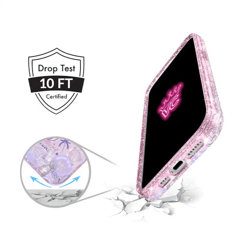 Wicked Glinda’s Bubble Glitter iPhone Case