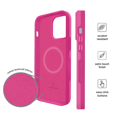 Orchid Pink iPhone Case