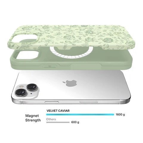 Storybook Sage Floral iPhone Case