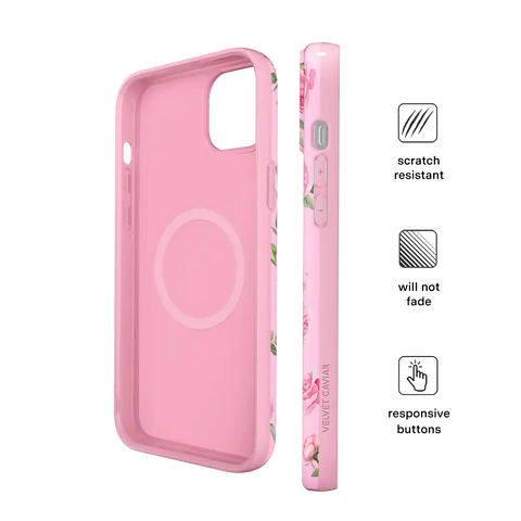 Baby Pink Roses iPhone Case