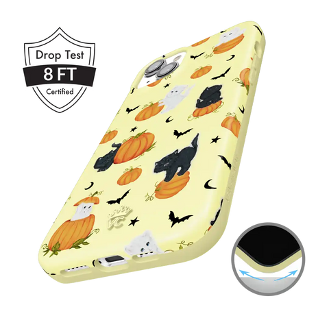 Purrfect Pumpkins iPhone Case