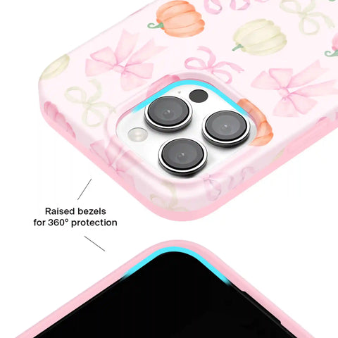 Pink Pumpkin Princess iPhone Case