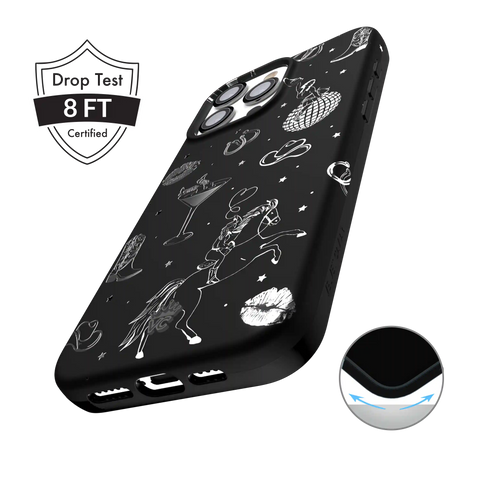 Disco Cowgirl iPhone Case