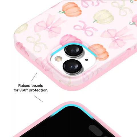 Pink Pumpkin Princess iPhone Case
