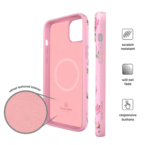 Baby Pink Roses iPhone Case
