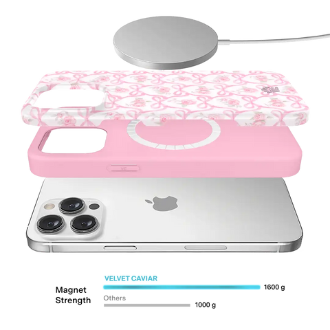 Lovely Pink Bows iPhone Case