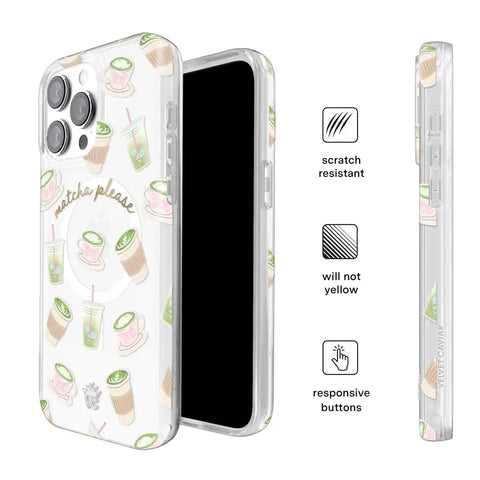 Matcha Please iPhone Case