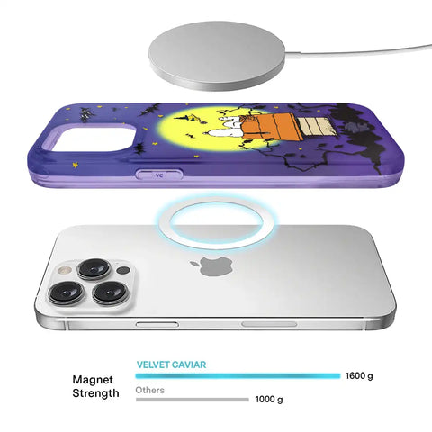 Snoopy Midnight Moon iPhone Case
