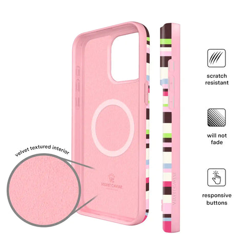 Sweet Treat Stripes iPhone Case