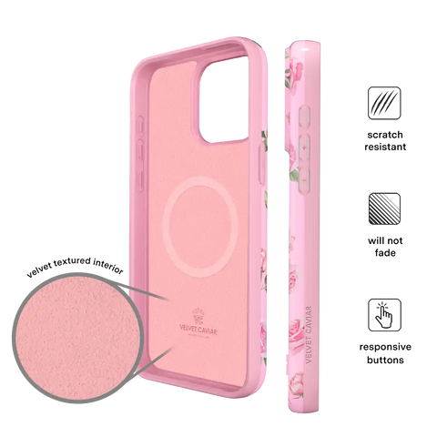 Baby Pink Roses iPhone Case