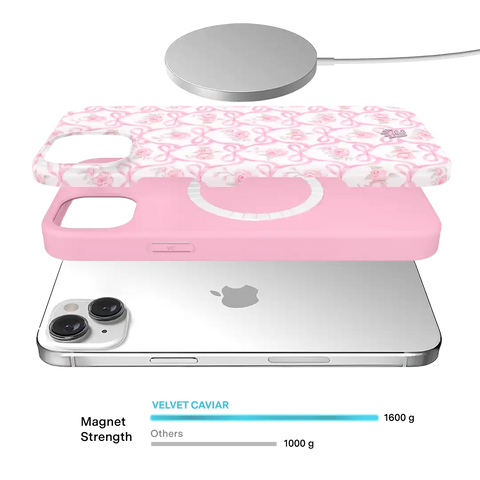 Lovely Pink Bows iPhone Case