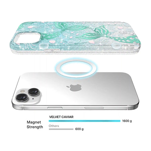 Mermaid Glitter Holo iPhone Case