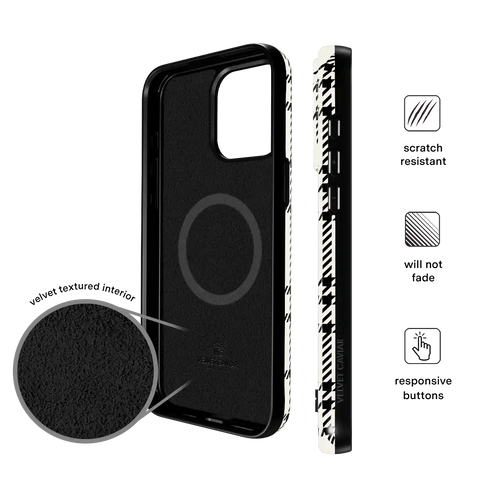Houndstooth Sweater iPhone Case