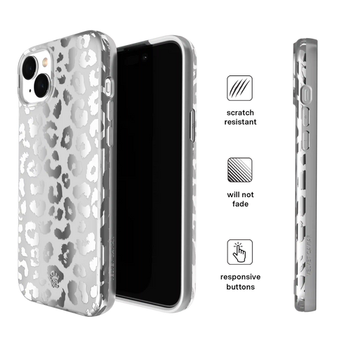 Chrome Leopard iPhone Case