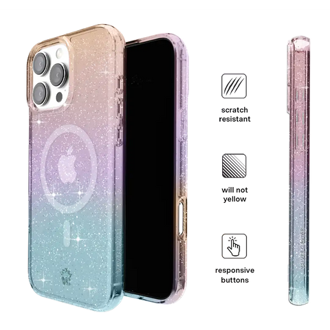 Ombre Stardust Glitter iPhone Case