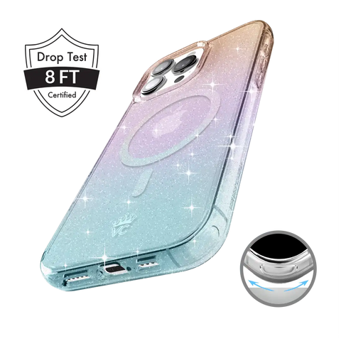Ombre Stardust Glitter iPhone Case