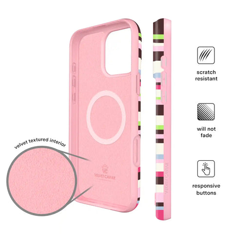 Sweet Treat Stripes iPhone Case