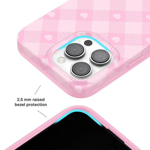 Dolly Pink Gingham iPhone Case