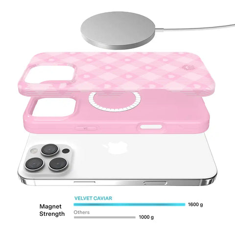 Dolly Pink Gingham iPhone Case