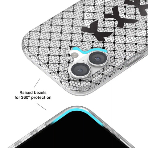 Lacy Black Bows iPhone Case