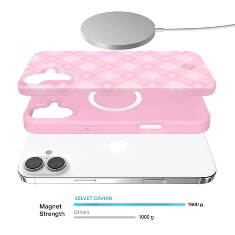 Dolly Pink Gingham iPhone Case